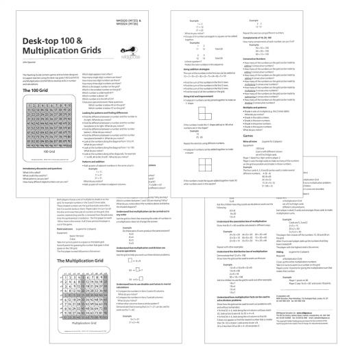 Desktop Multiplication Grid