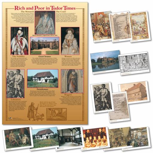 Rich and Poor In Tudor Times Poster & Photopack