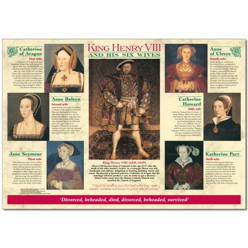 Henry VIII & His Six Wives Poster & Photopack