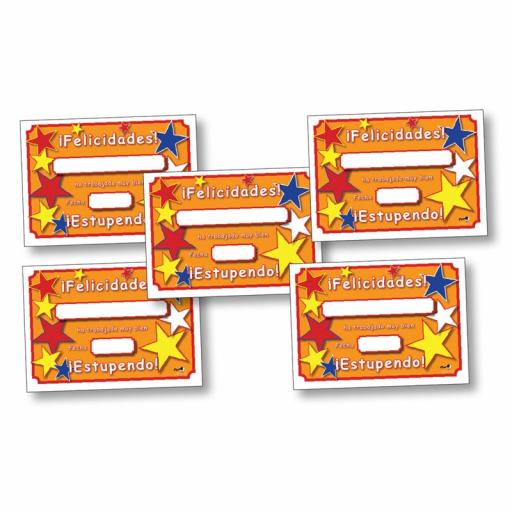 Spanish Reward Certificates