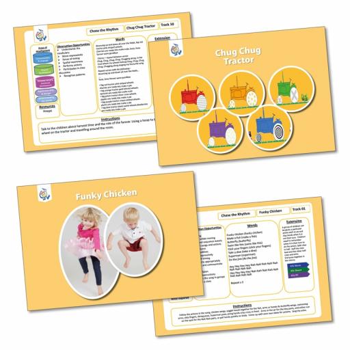 Chase the Rhythm Activity Cards