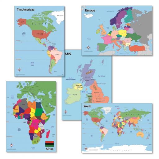 Simple Maps Deskmat Set