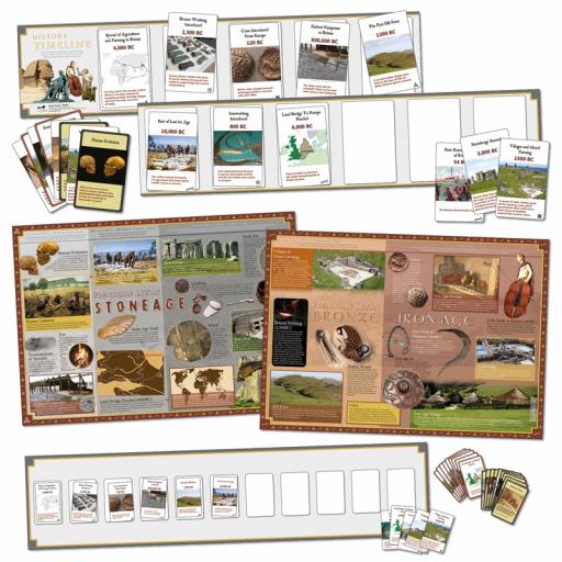 Stone Age to Iron Age Interactive Timeline (Class Pack)