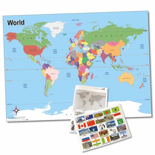 Magnetic World Map