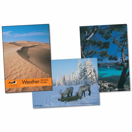 World & Europe Weather Photopack & Activity Book