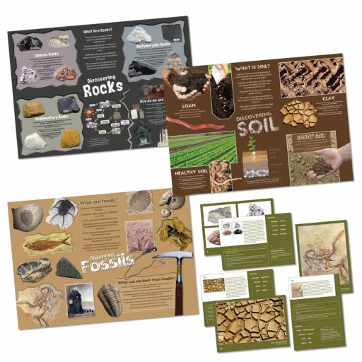 Rocks, Soil and Fossils Bundle