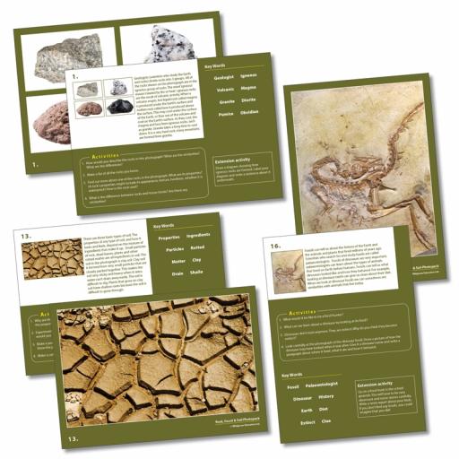 Rocks, Soil & Fossils photopack