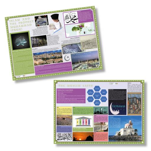 Muslim Faith Poster Set