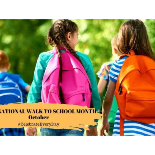 International Walk to School Month.