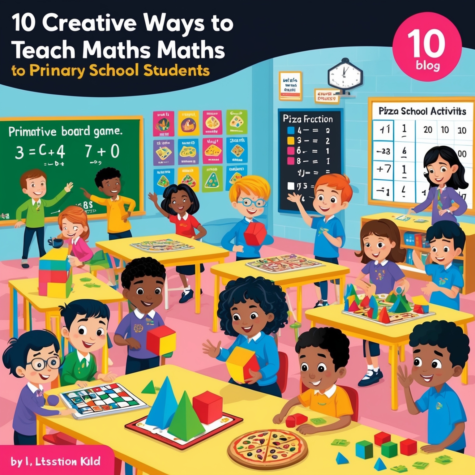 10 Creative Ways to Teach Maths to Primary School Students